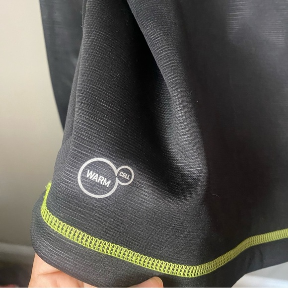 PUMA Men's Ice Strip 1/4 Zip Gold Pullover Sweater 2016 - Picture 6 of 11